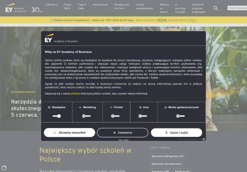 ERNST & YOUNG Sp. z o.o. ACADEMY OF BUSINESS Sp. k.